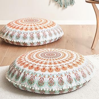 Large Boho Meditation Cushion