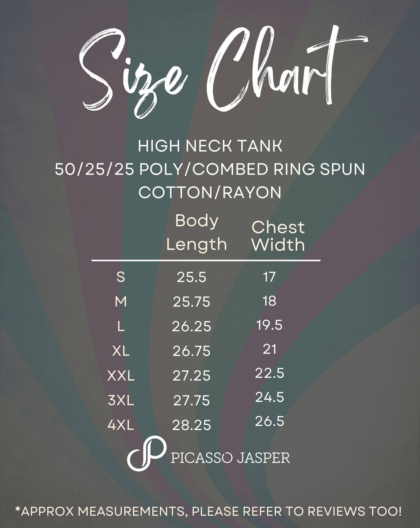 Picasso Jasper - Divine Light Surrounds, Guides & Protects, Tank, S-4XL