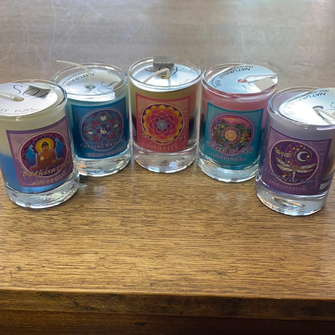 Crystal Journey - Mandala Votives
