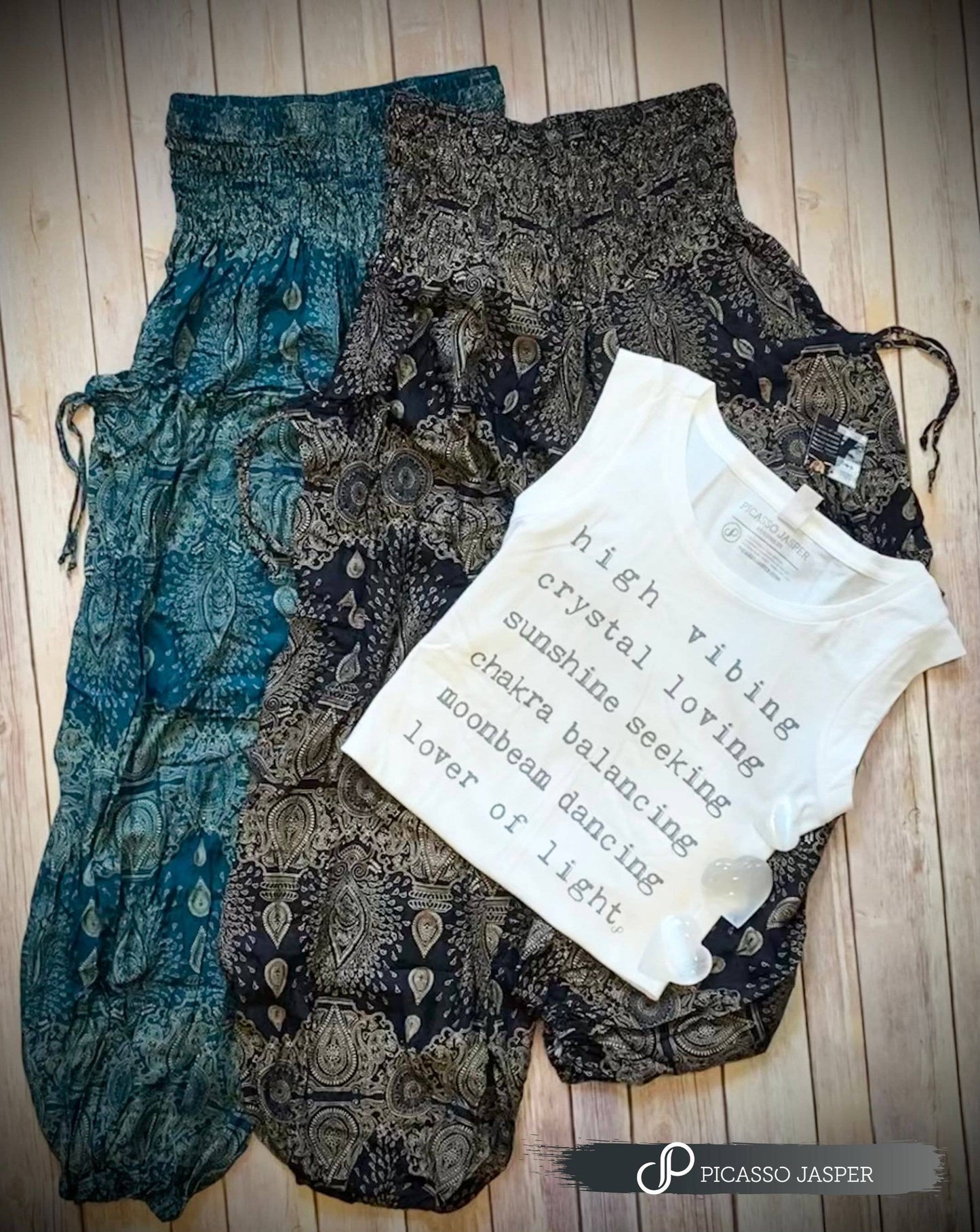 Picasso Jasper - Queen B, Two Pocket Magic Pants