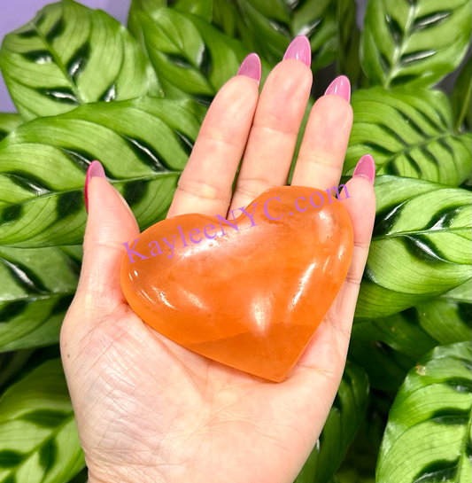 REIKI Selenite Heart