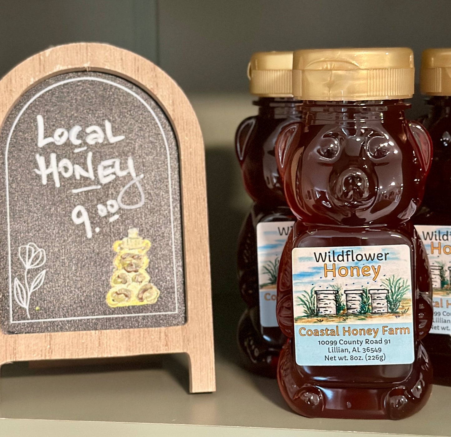 Coast Honey Farm Bear