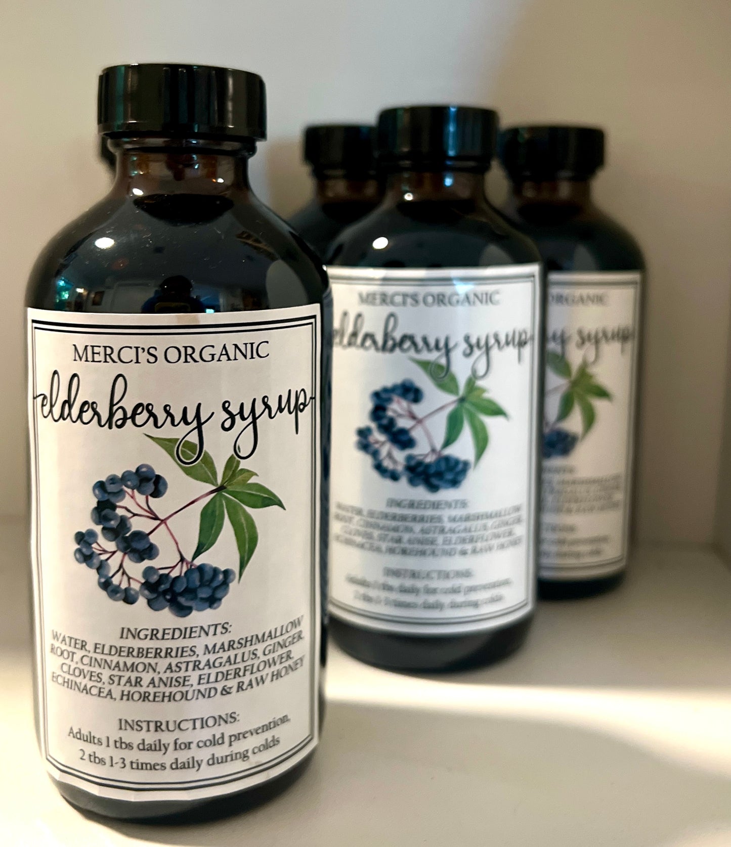 Organic Elderberry Syrup