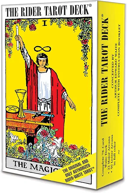 The Rider Tarot Deck®: The Authentic Rider-Waite® Tarot Deck with Instruction Booklet, Essential for Tarot Beginners & Expert Readers