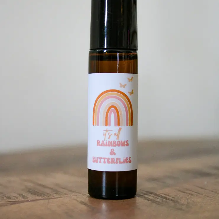 Rainbows & Butterflies | Essential Oil Aromatherapy Roller